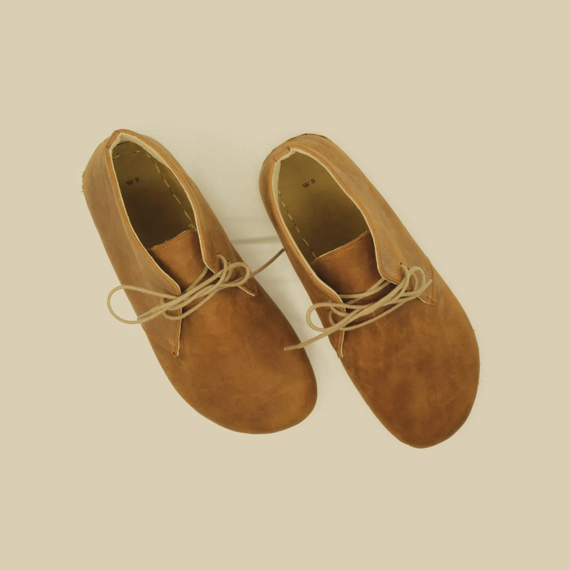 Oxford Earthing Boots Matte Brown Women's