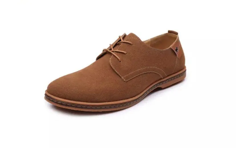 Oxford Suede Leather Shoes