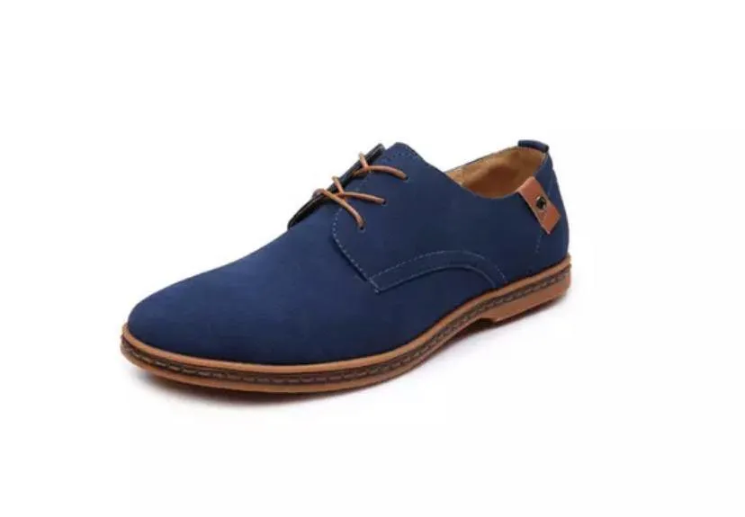 Oxford Suede Leather Shoes