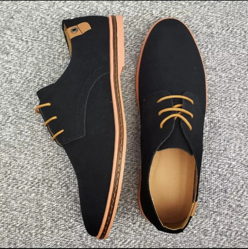 Oxford Suede Leather Shoes