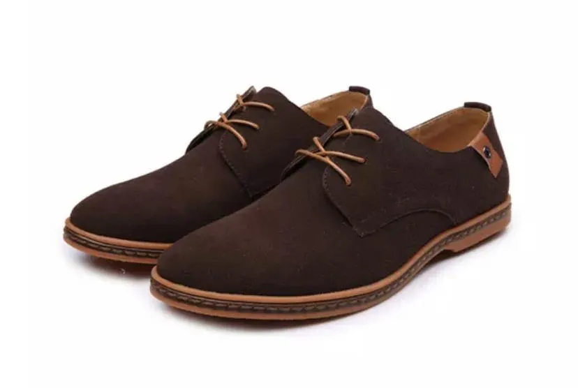 Oxford Suede Leather Shoes