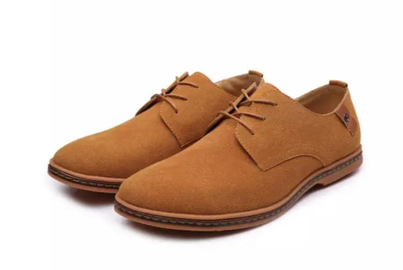 Oxford Suede Leather Shoes