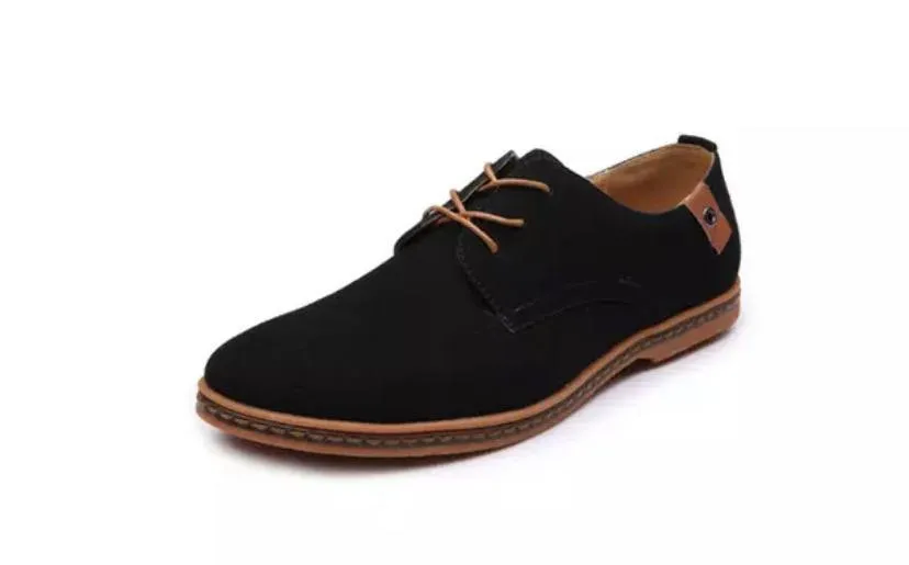 Oxford Suede Leather Shoes