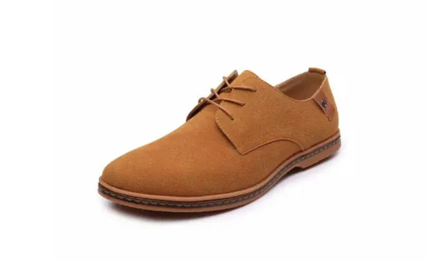 Oxford Suede Leather Shoes
