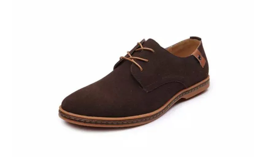 Oxford Suede Leather Shoes
