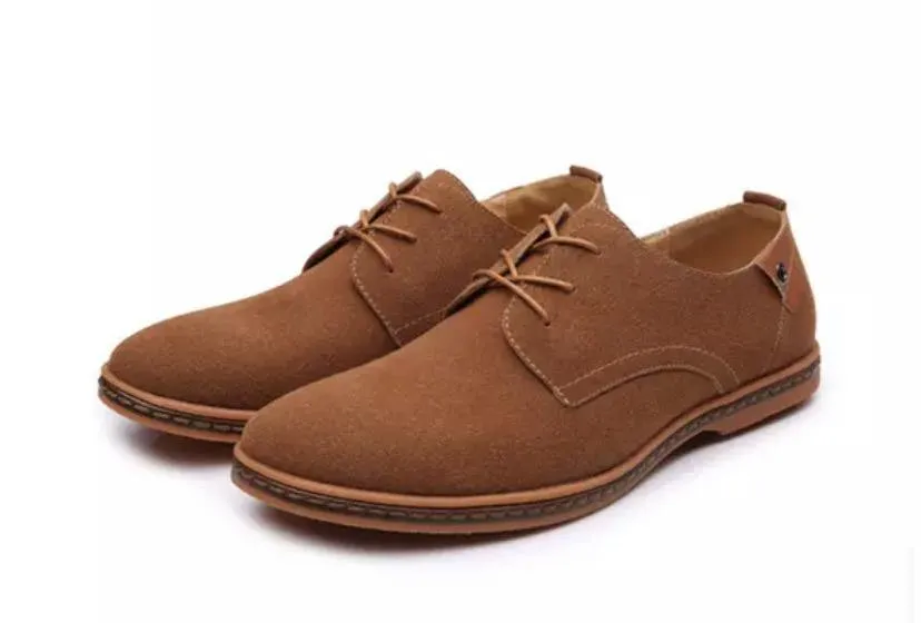 Oxford Suede Leather Shoes