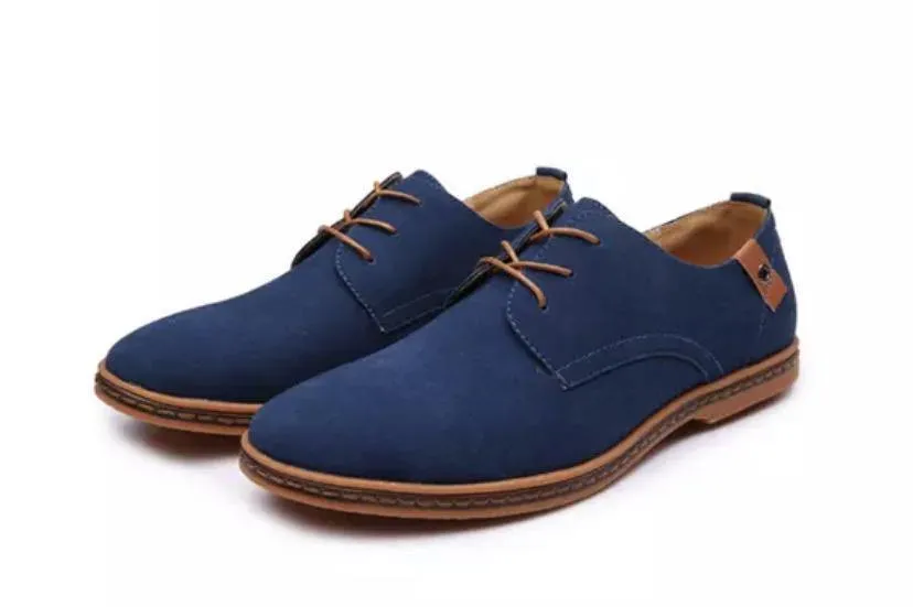 Oxford Suede Leather Shoes