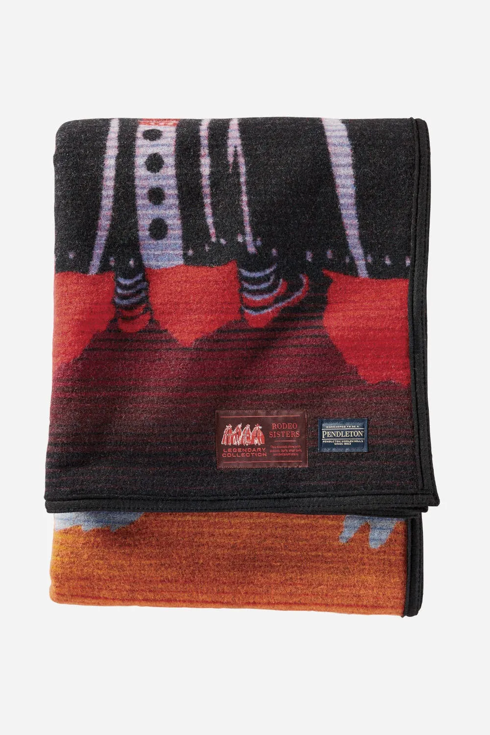 Pendleton Woolen Mills Legendary Collection Jacquard Robe in Rodeo Sisters