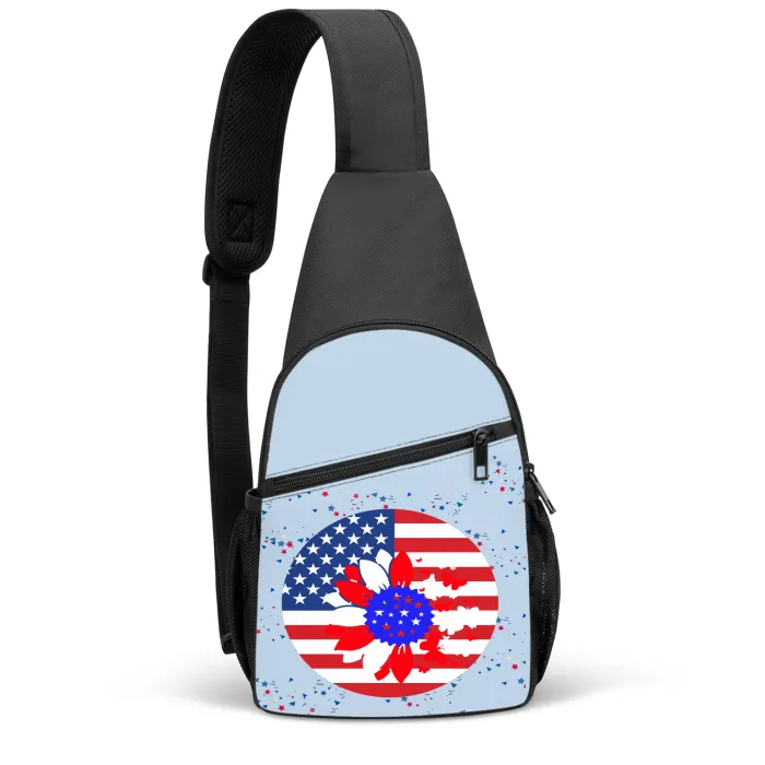 Petal Flag Chest Bag