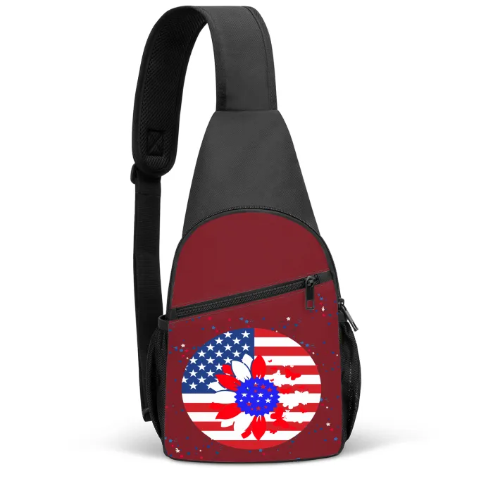 Petal Flag Chest Bag