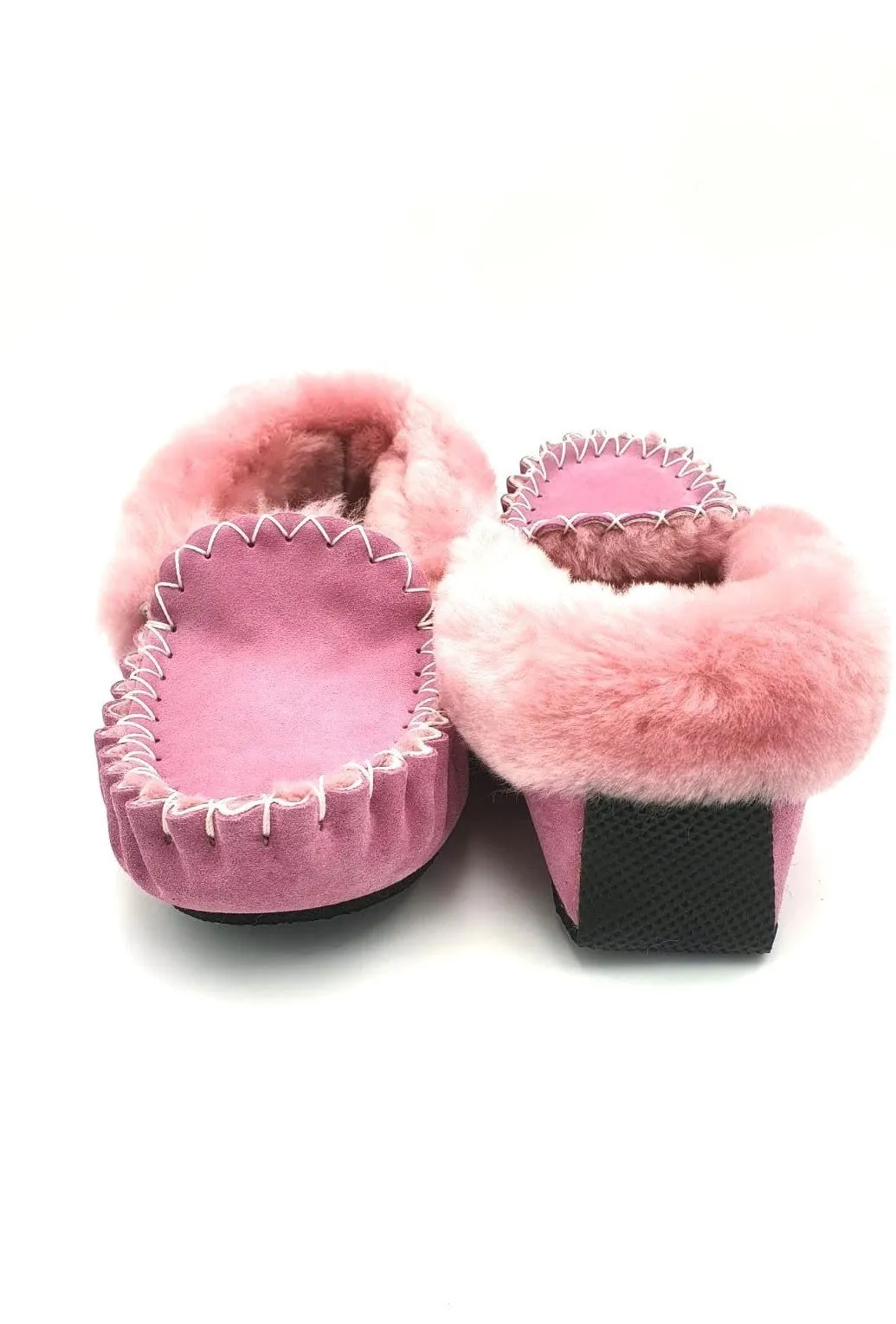 Pink Moccasins
