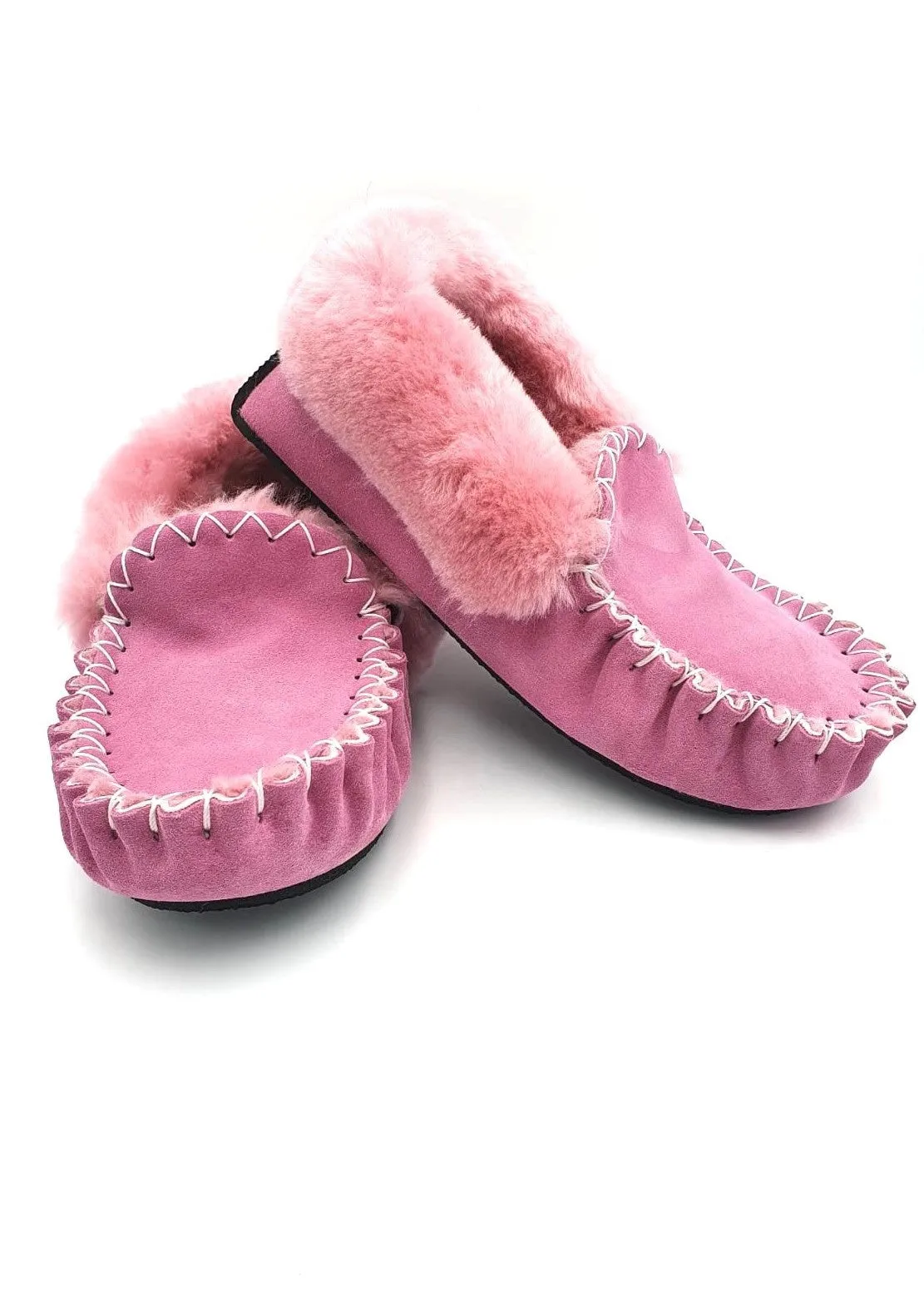 Pink Moccasins