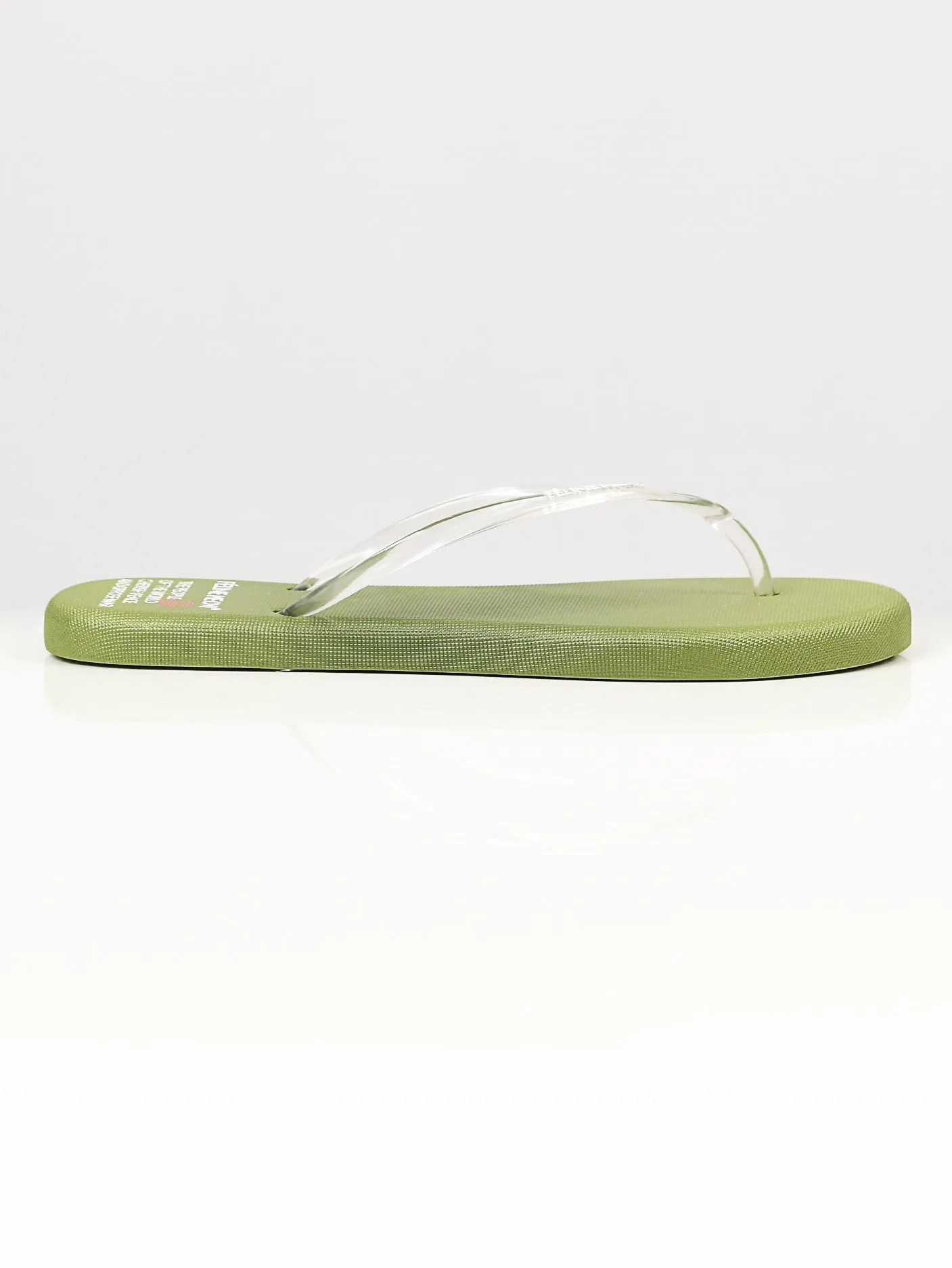 Plain Flip Flops - Green