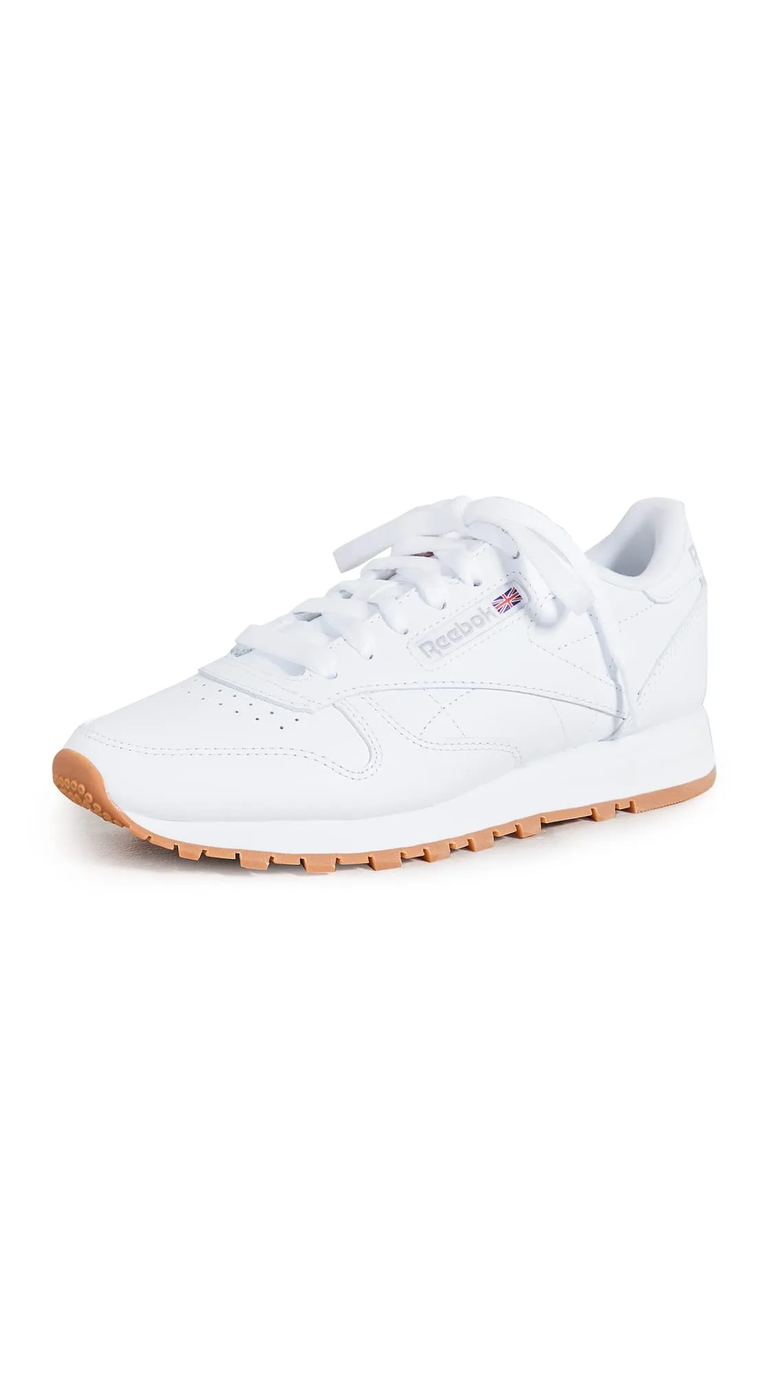 Reebok Women's Classic Leather Sneaker, Reefresh White/Pure Grey/Gum, 10.5
