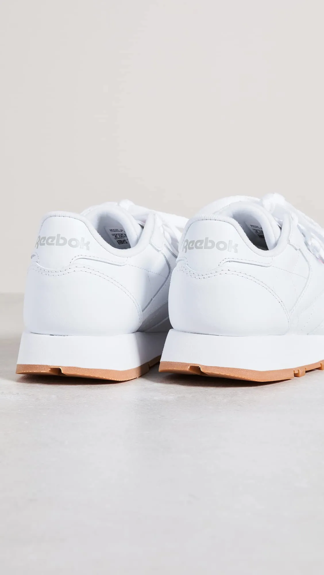 Reebok Women's Classic Leather Sneaker, Reefresh White/Pure Grey/Gum, 10.5