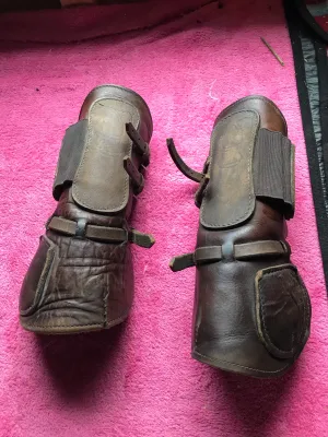 Sabre jumping boots brown FULL  FREE POSTAGE