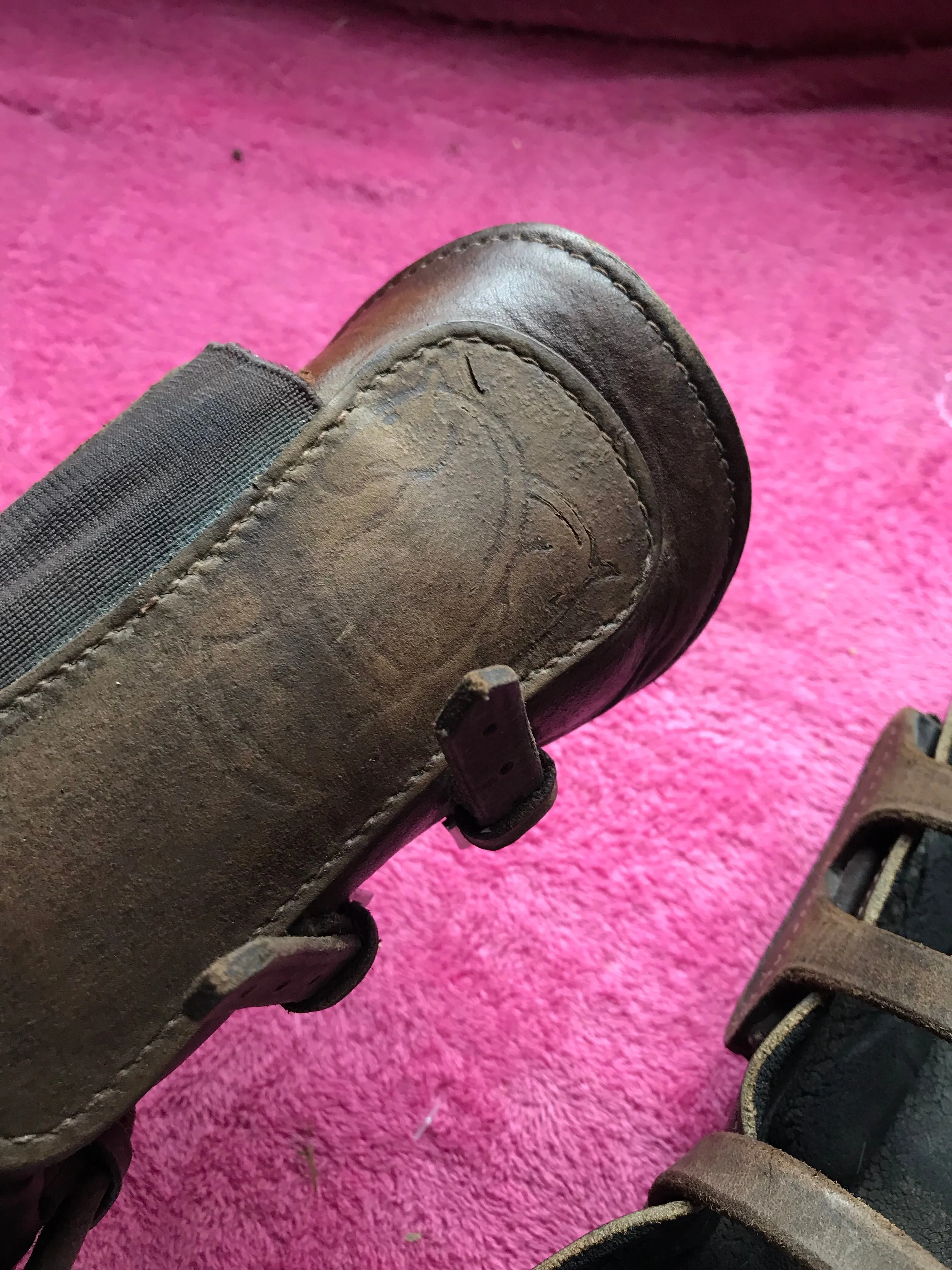Sabre jumping boots brown FULL  FREE POSTAGE