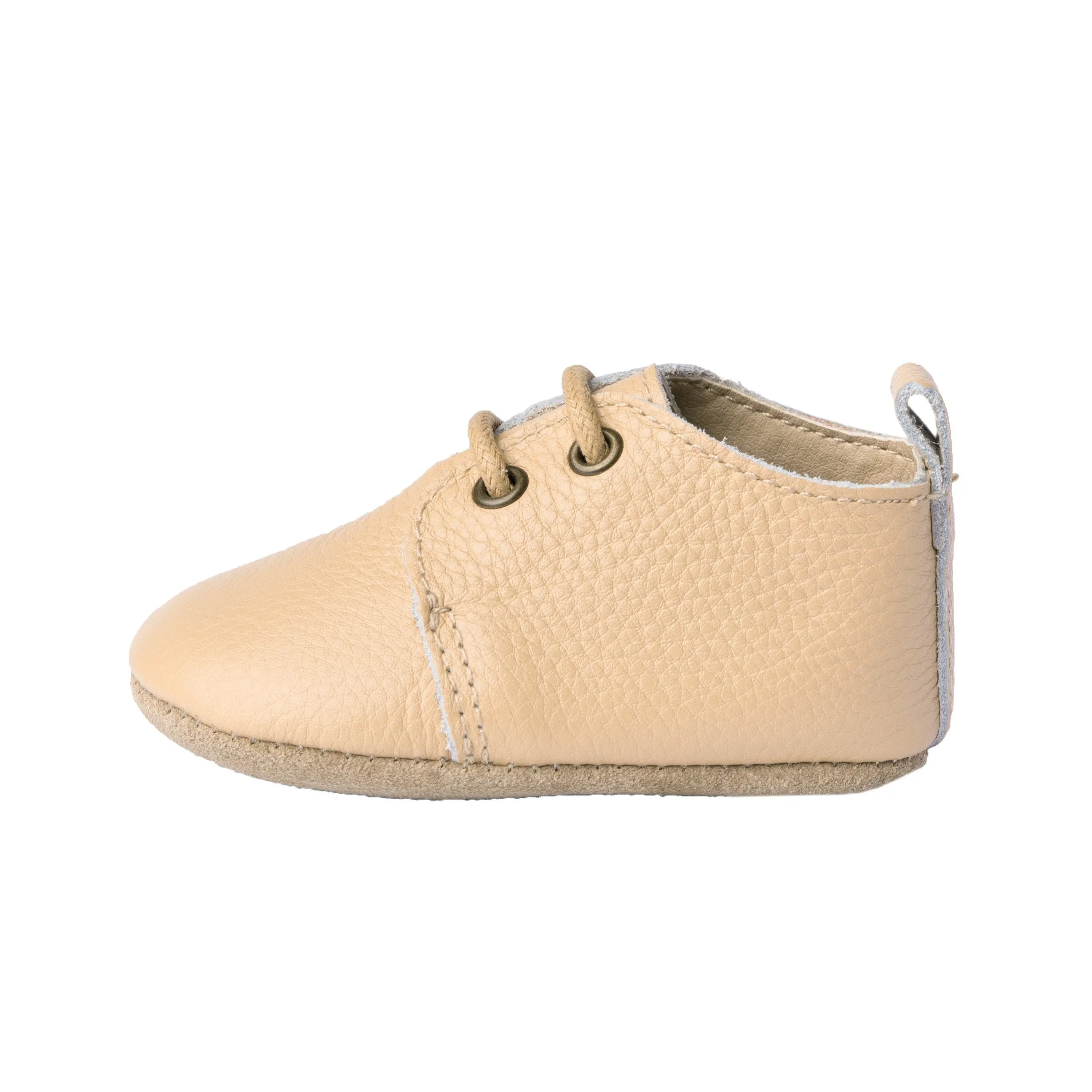 Sand - Oxford - US Size 1-4 - Soft Sole