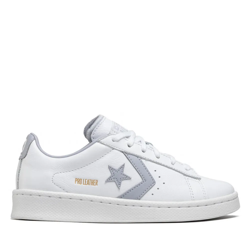 Scarpe Uomo CONVERSE Sneakers linea Pro Leather Low Top Shoe in Pelle Bianca