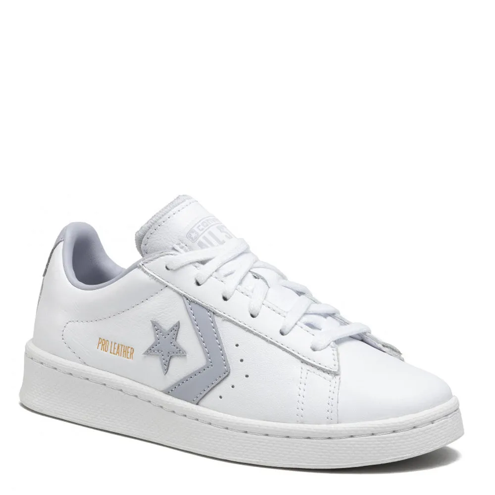 Scarpe Uomo CONVERSE Sneakers linea Pro Leather Low Top Shoe in Pelle Bianca