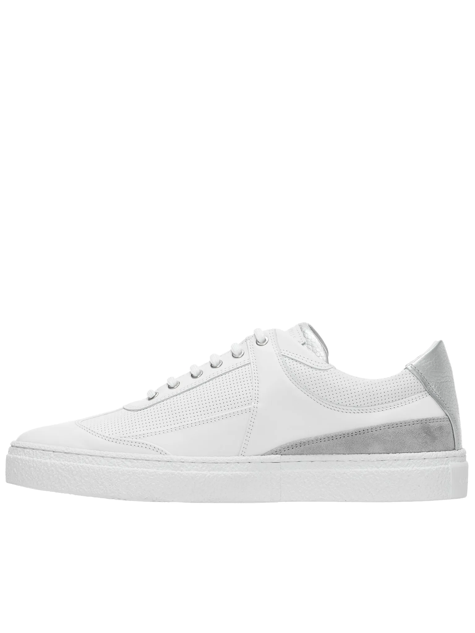 Shard Low Top Sneakers (UF001D-WHITE)