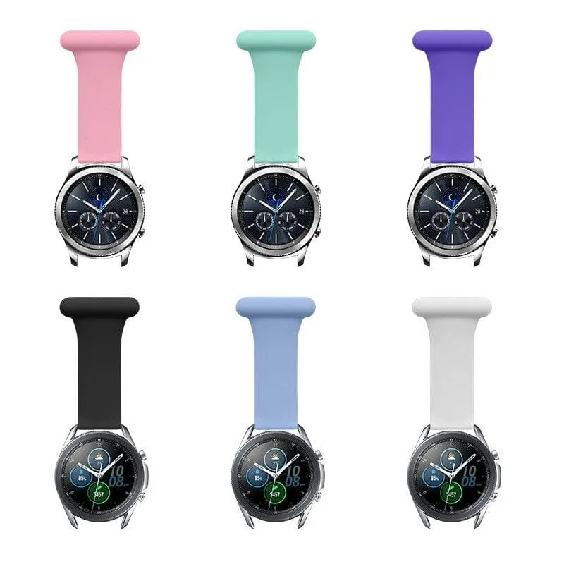 Silicone Nurses Pin Fobs compatible with the Samsung Gear Sport
