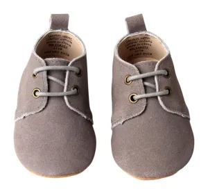 Slate - Oxford - US Size 1-4 - Soft Sole