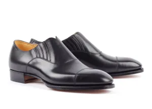 Slip-on Cap Toe - Black