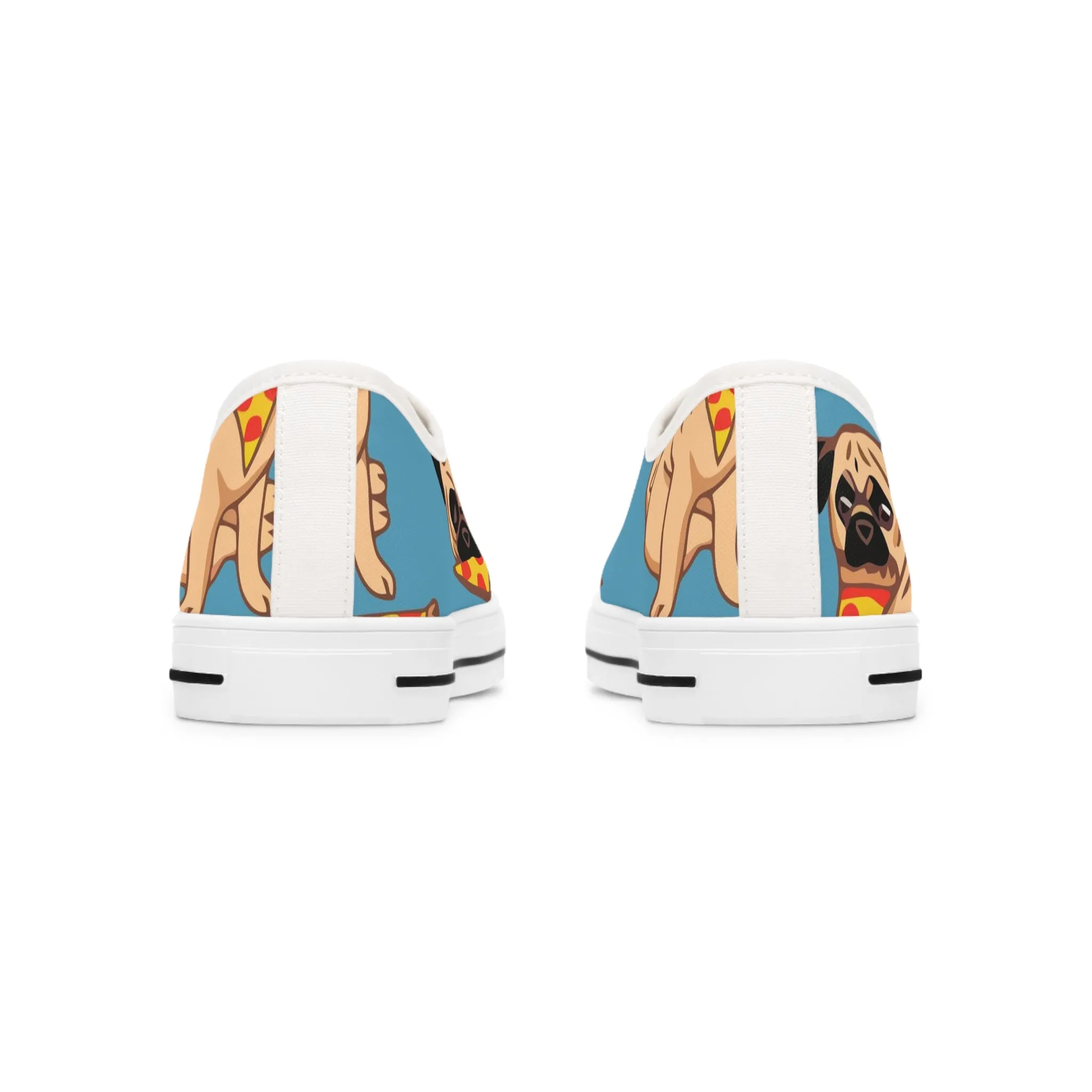 Sneakers - Low Top - Pug & Pizza