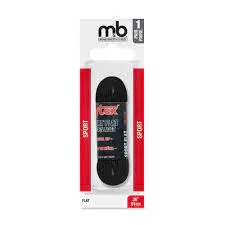Sport Flat Laces Black 36"