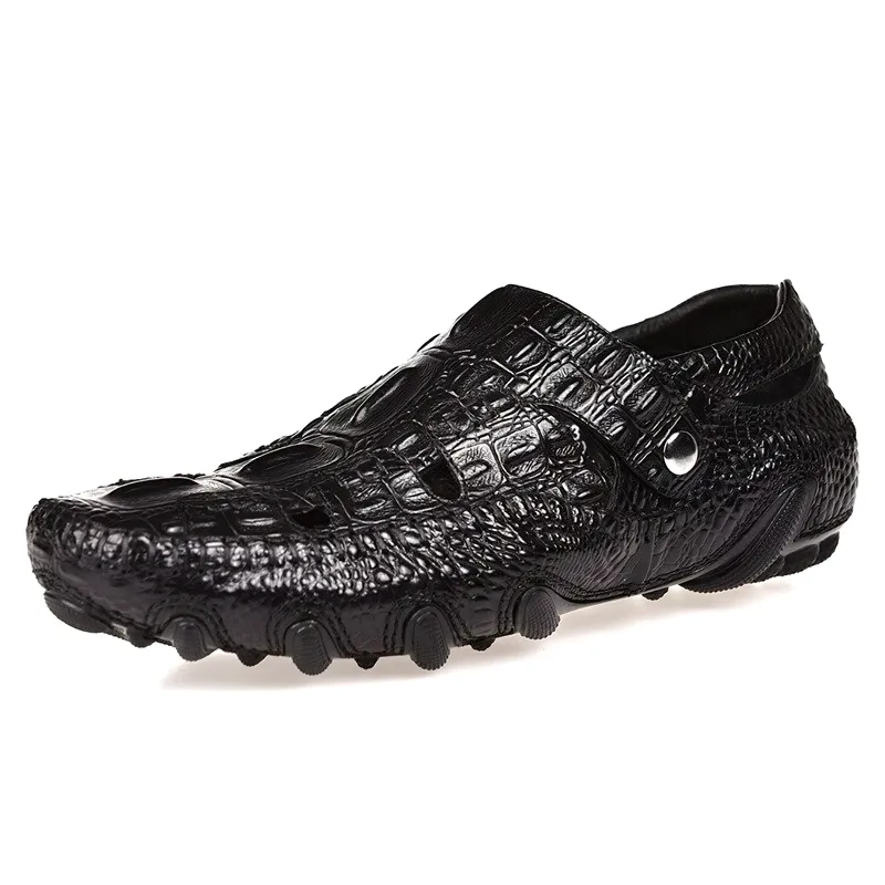 Stylish Men's Moccasins Of Genuine Leather / Casual Cool Footwear