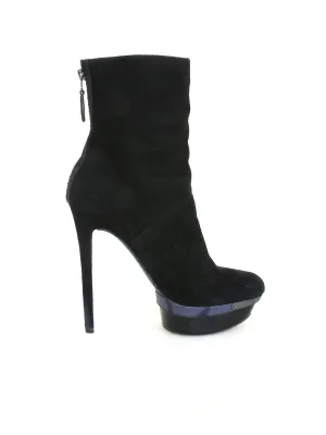 Suede Platform Boots