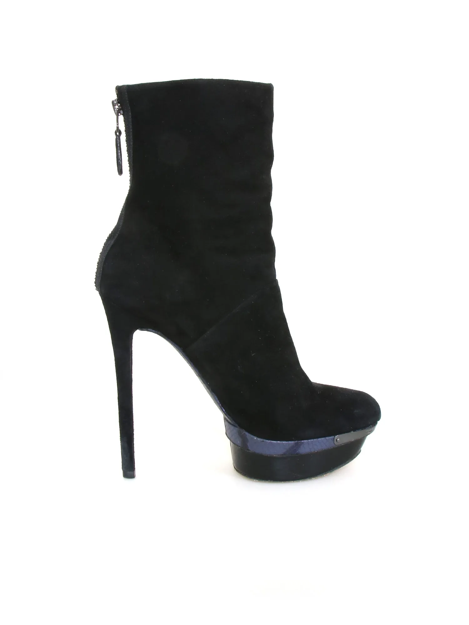 Suede Platform Boots