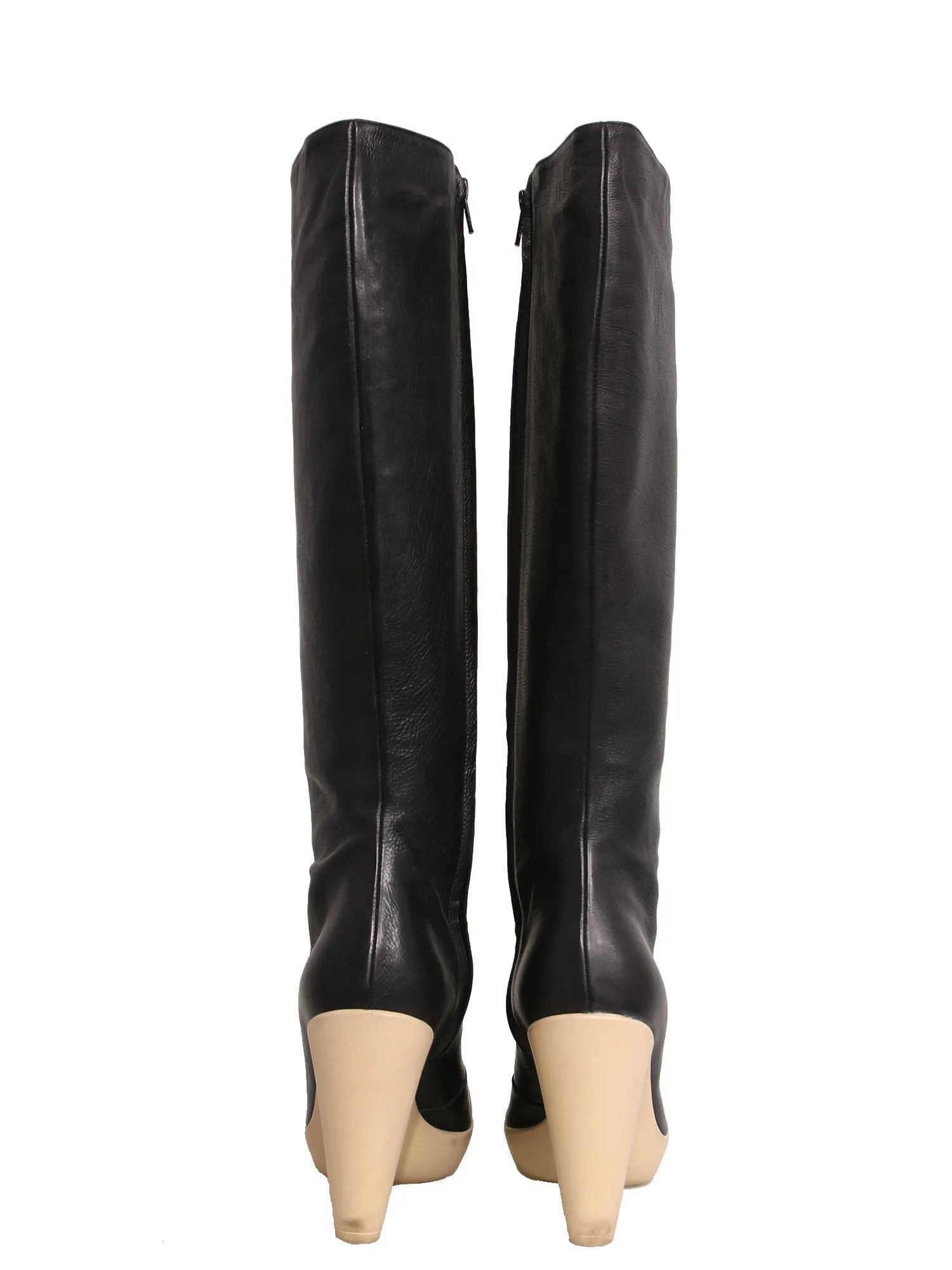 Tall Leather Boots