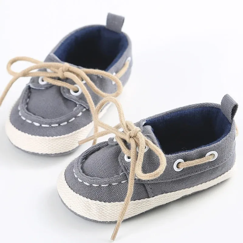 Tiny Tread Moccasins: Soft-Sole Sneakers