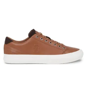 Tommy Hilfiger Th Hi Vulc Street Low Lth Prem Sneakers Men FM0FM04818-TAN