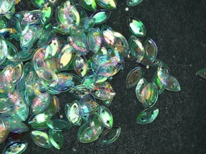 Transparent Rainbow Eye Plastic Sequins