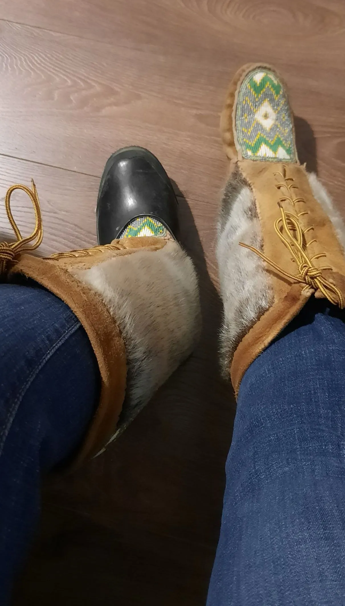 Unisex Waterproof Rubber Moccasins