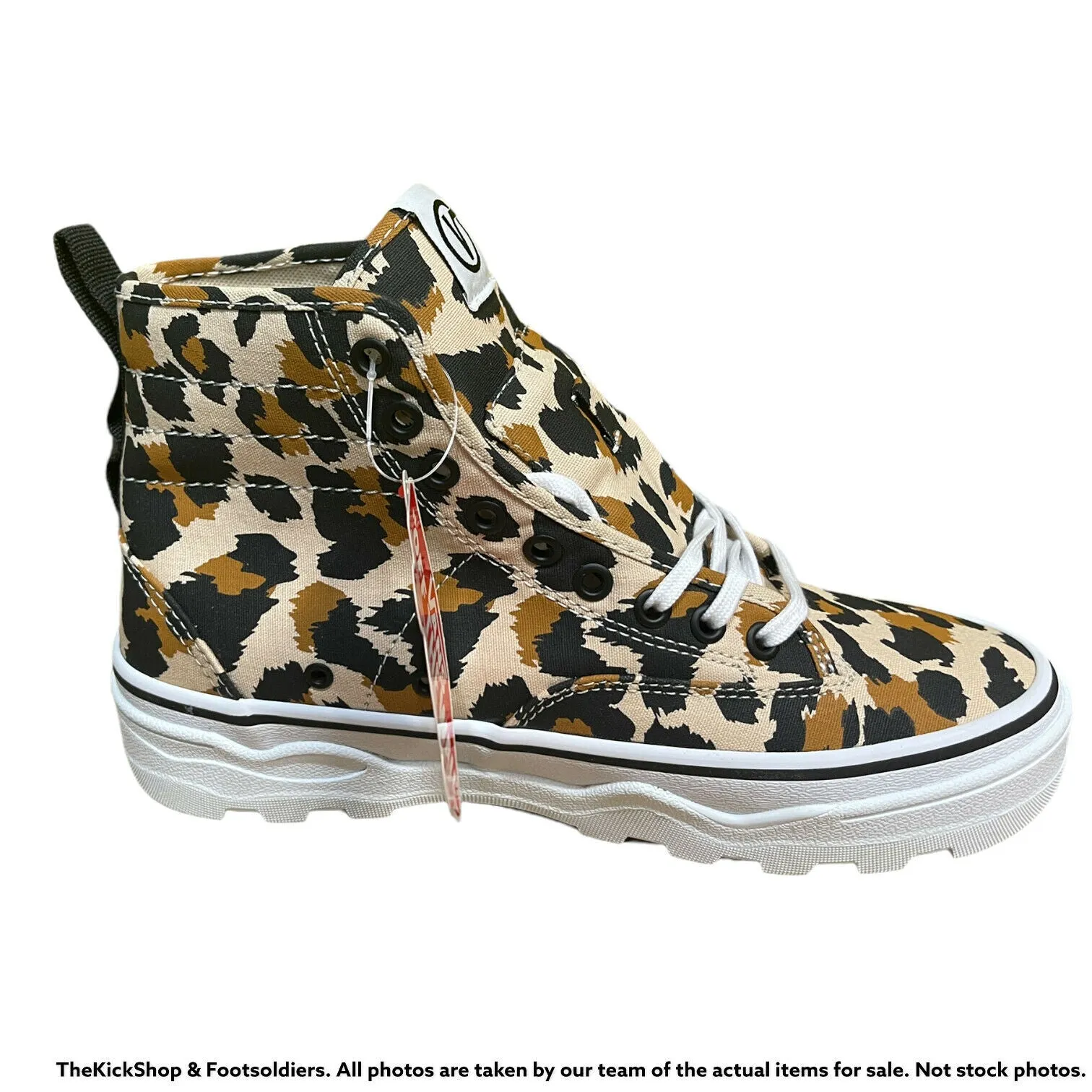 VN0A4P3K4XB1 VANS Sentry WC Leopard (Shifting Sand) Men Size 7 | Women Size 8.5