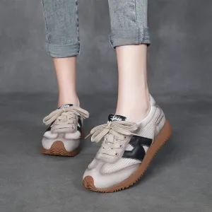 Women Retro Breathable Mesh Casual Sneakers