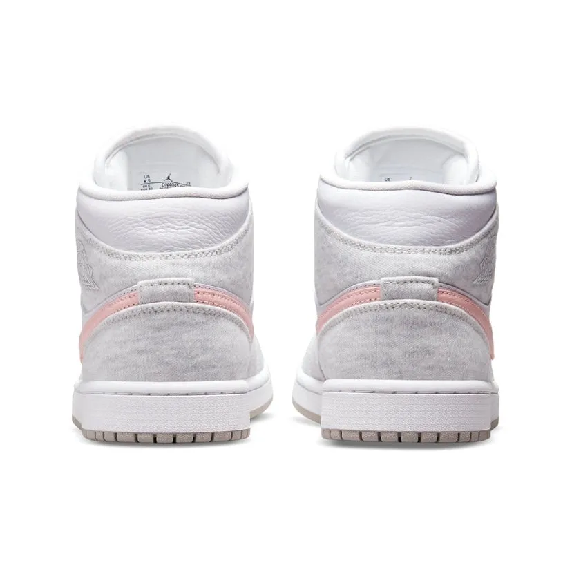 Women's Air Jordan 1 Mid Light Iron ORE Atmosphere