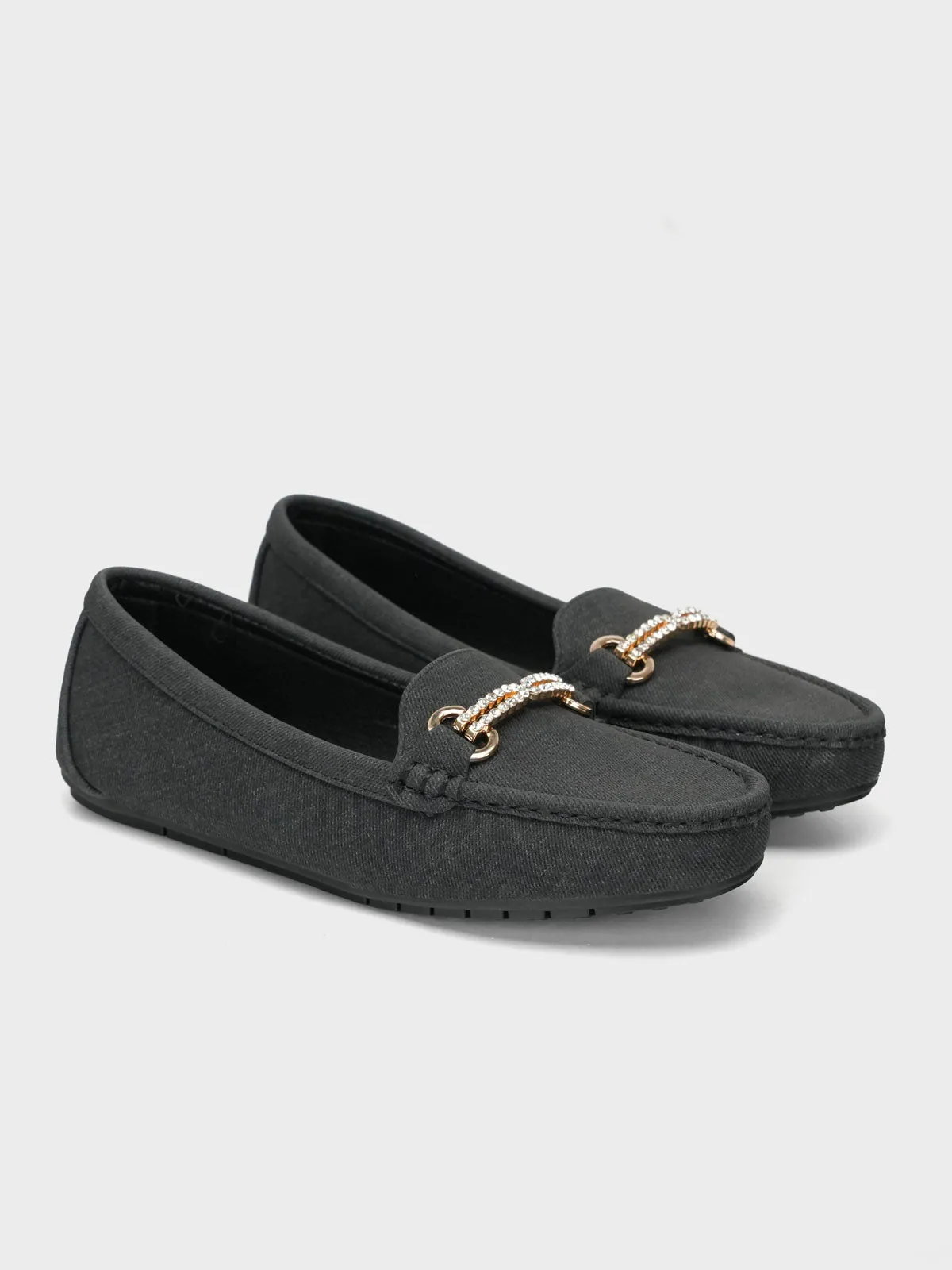 Womens "NARWAT" Flat Casual Moccasins