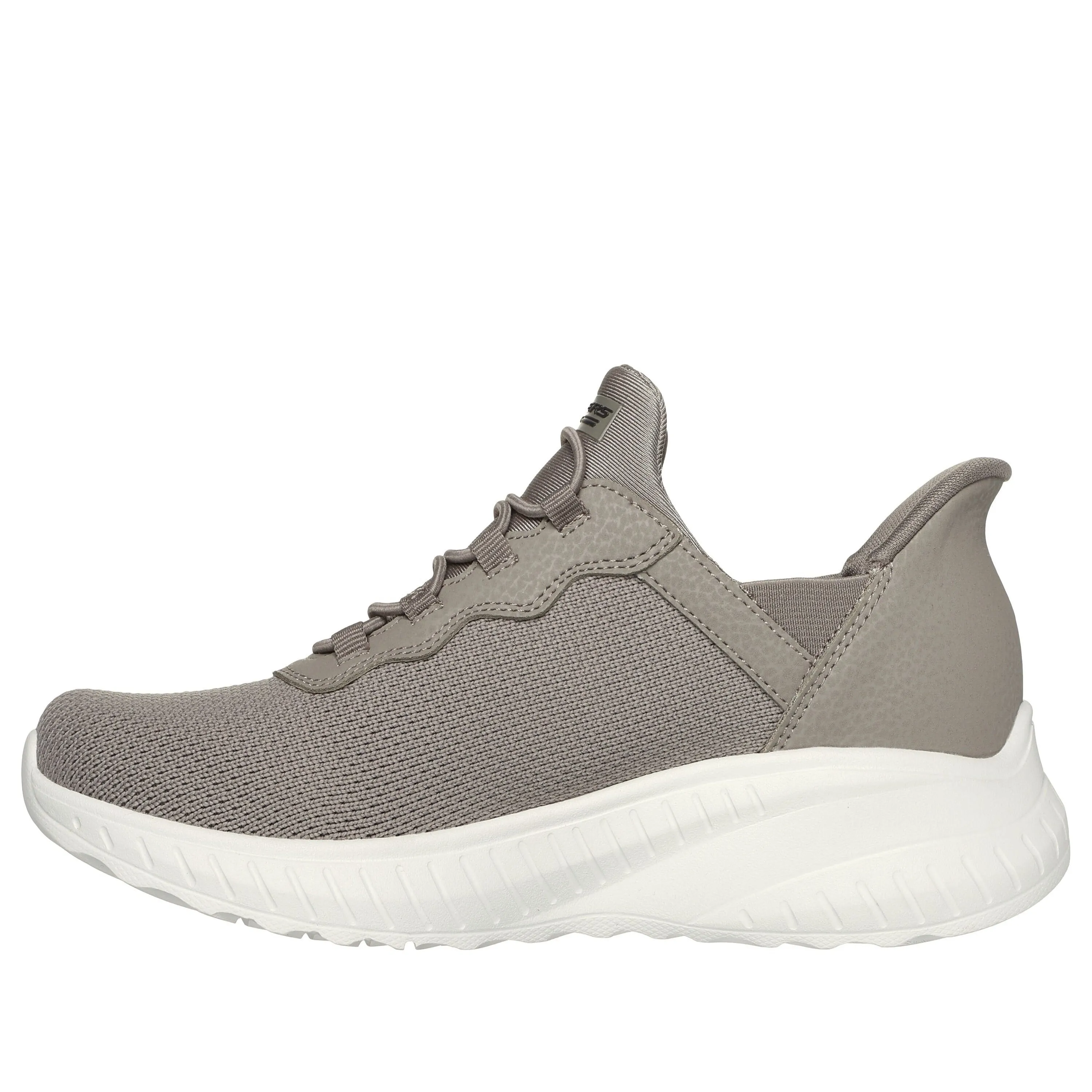 Women's Skechers Slip-Ins: BOBS Sport Squad Chaos Taupe