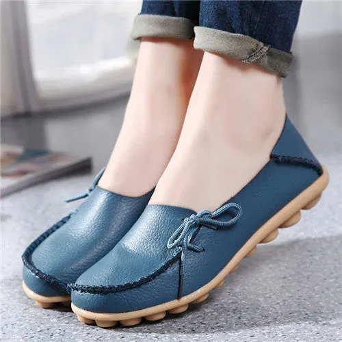 Women's Summer Genuine Leather Moccasins