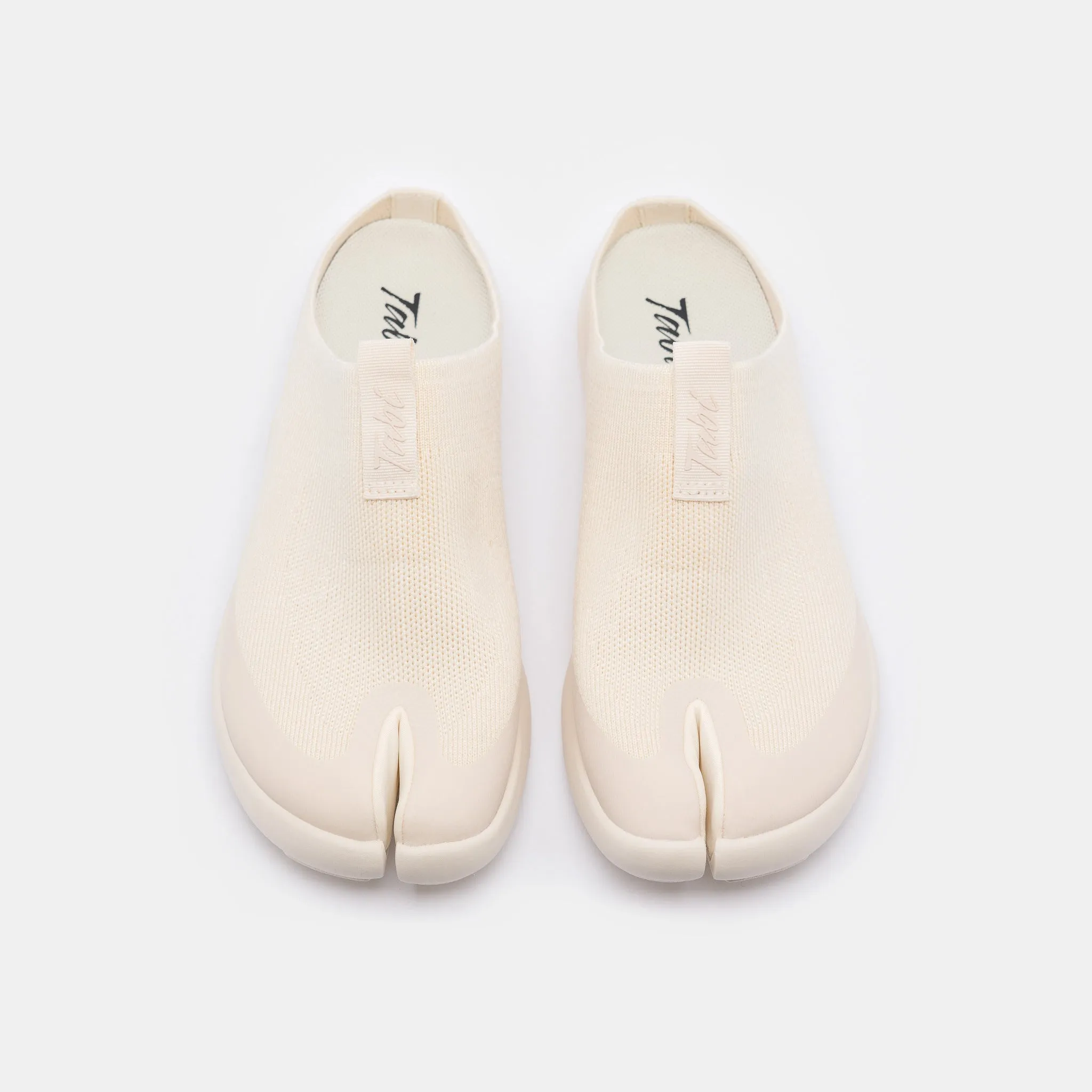 Womens Tabi Mule in Off White