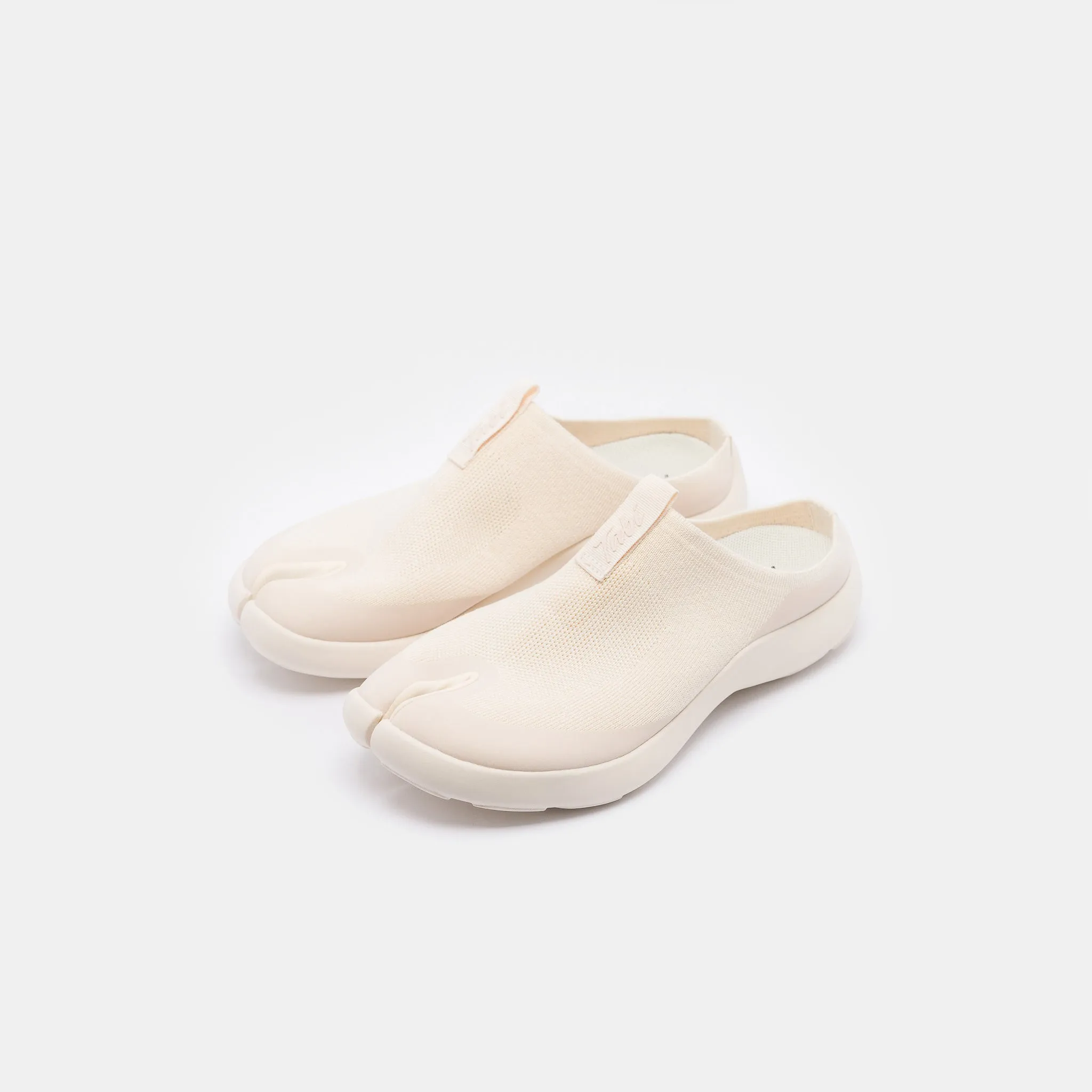 Womens Tabi Mule in Off White