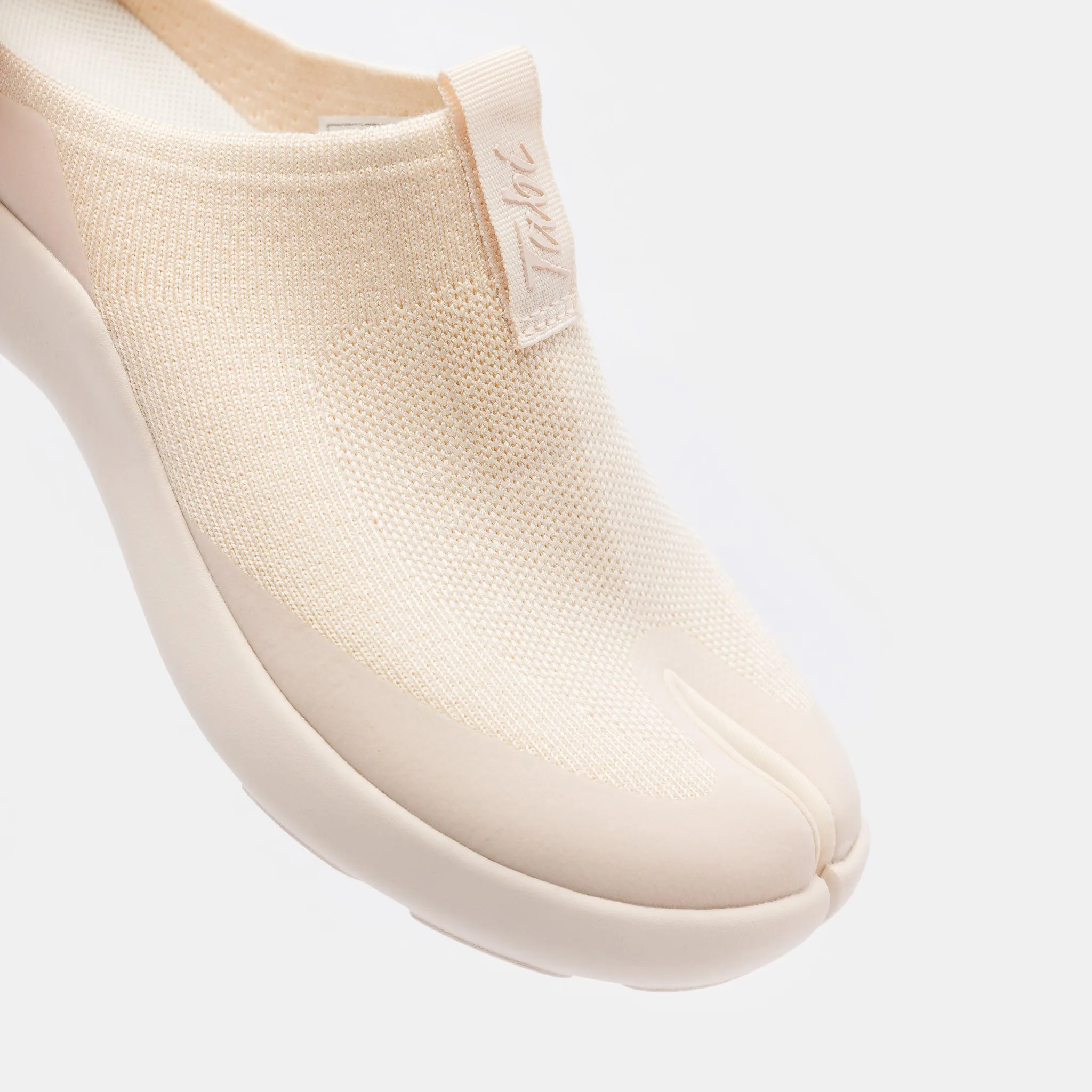 Womens Tabi Mule in Off White