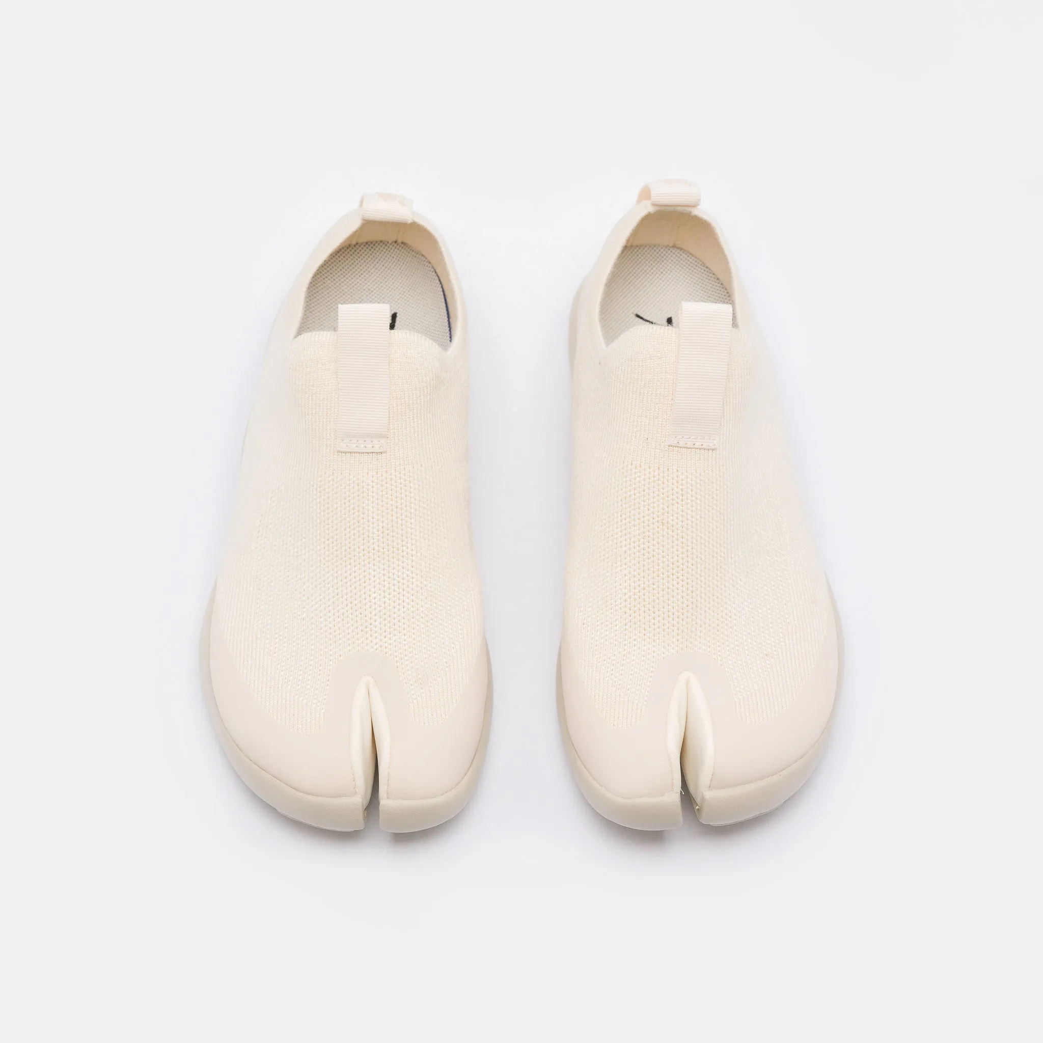 Womens Tabi Shoe in Off White