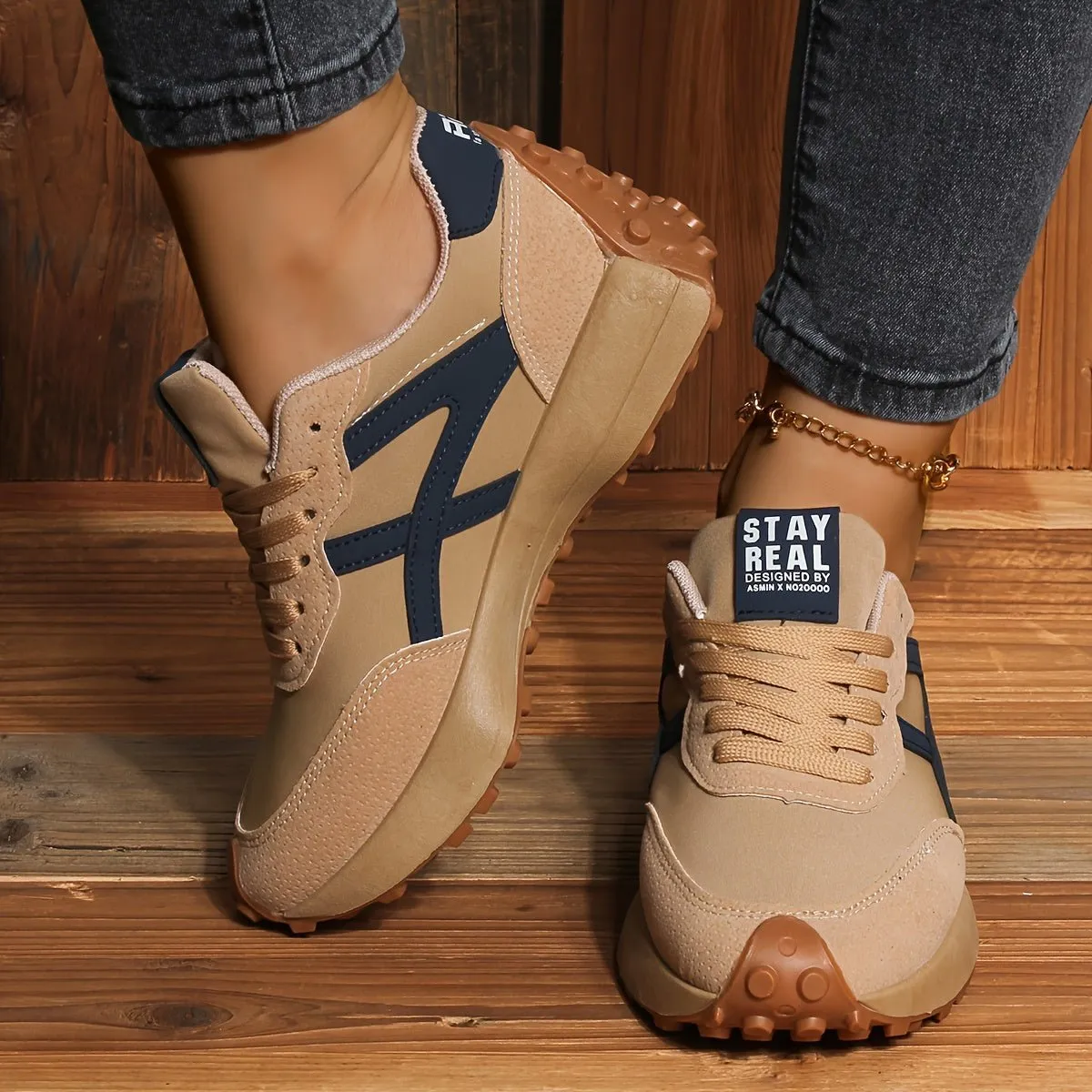 Women's Top Comfort Shoes - Breathable, Cushioned, Soft Lace-Up Design