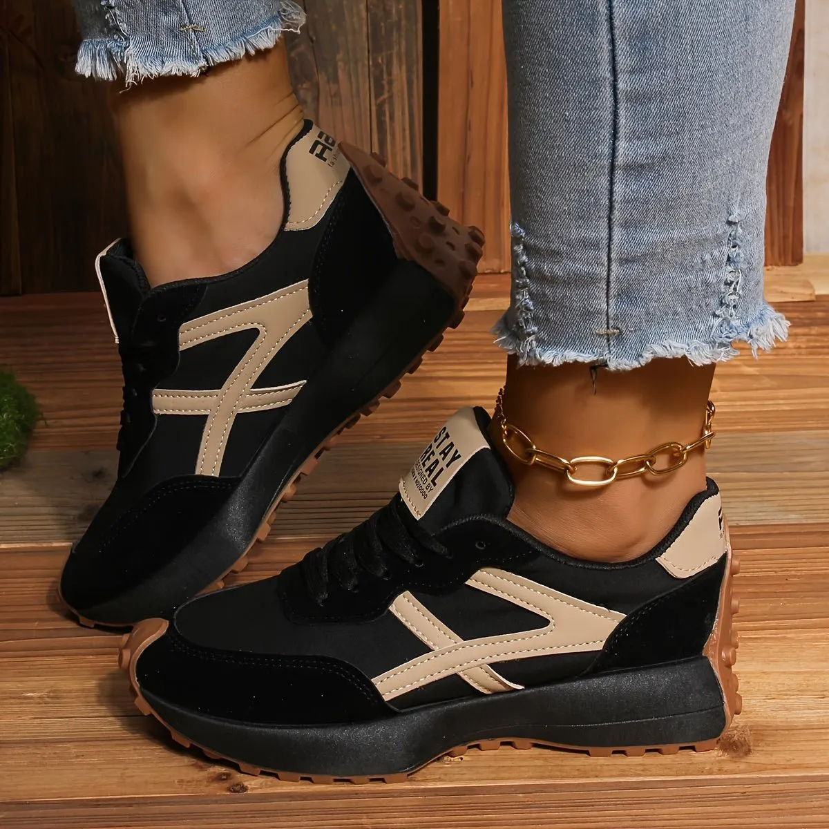 Women's Top Comfort Shoes - Breathable, Cushioned, Soft Lace-Up Design
